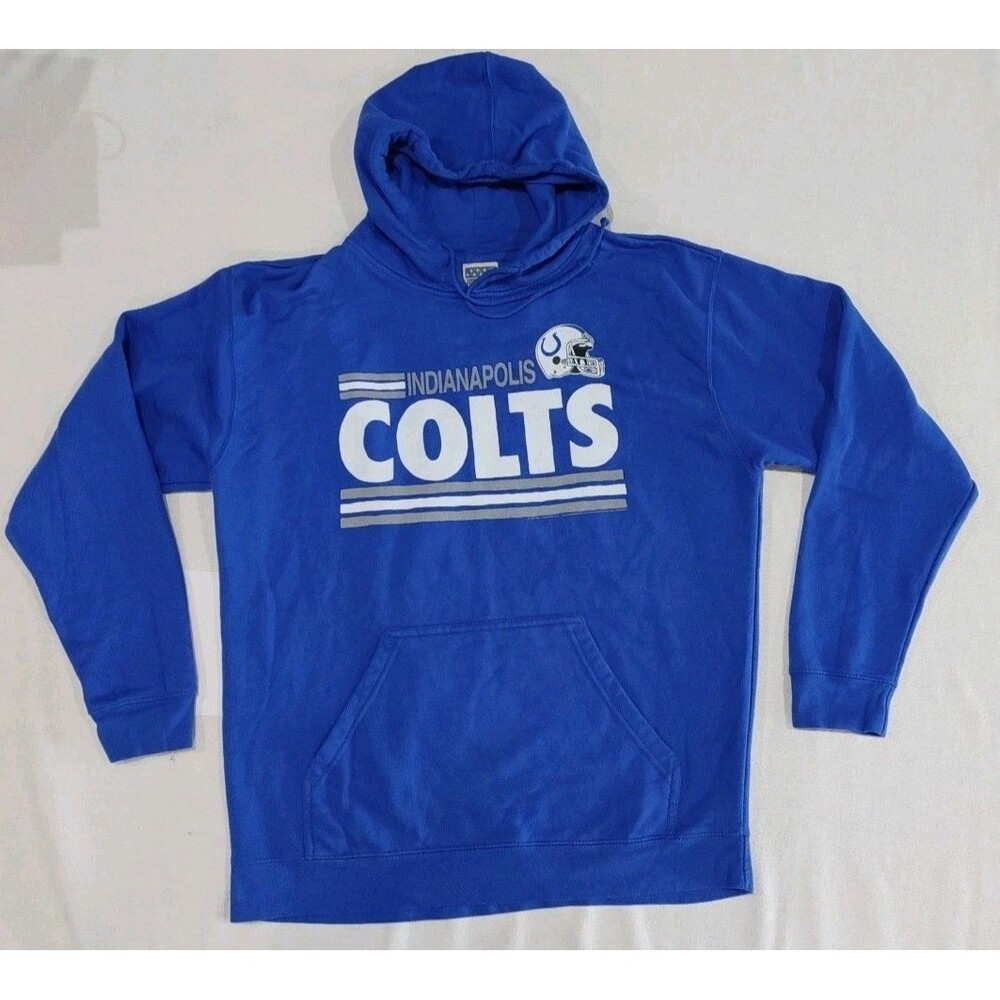Indianapolis Colts Blue Hoodie NFL Adult Size XL